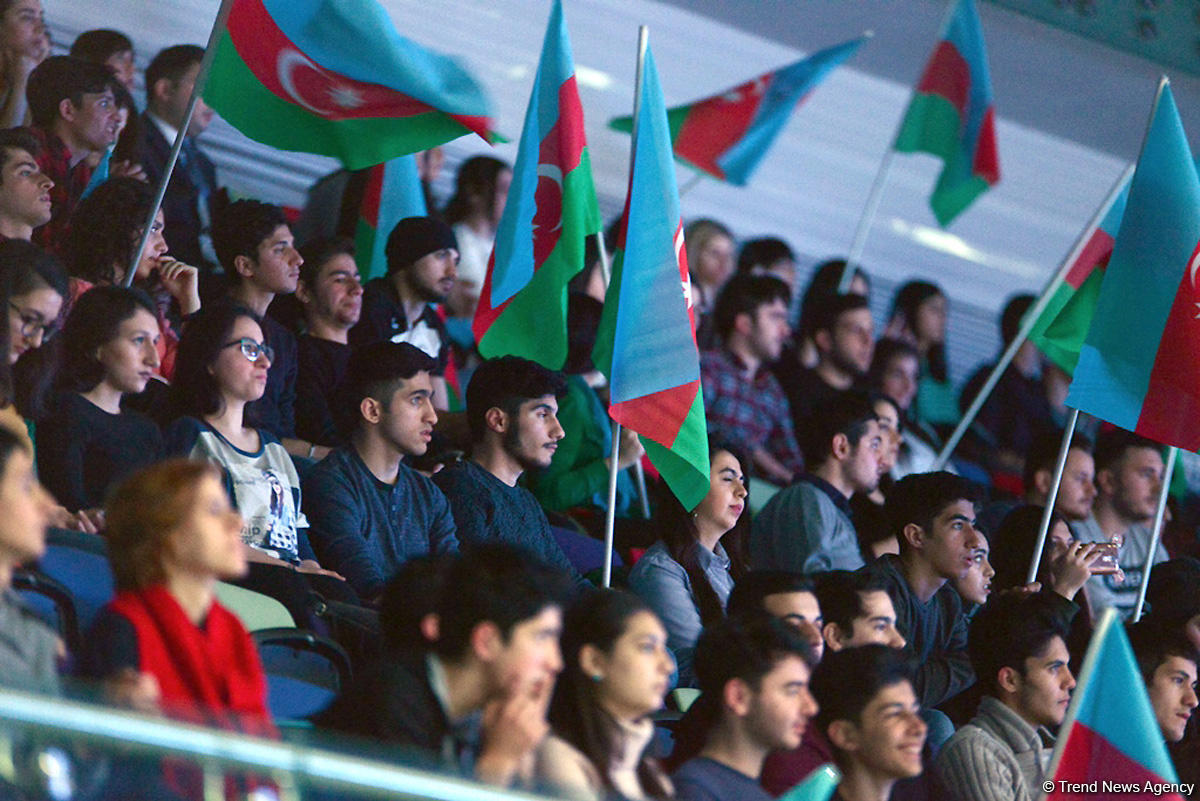 Bakıda kişilər və qadınlar arasında batut gimnastikası və tamblinq üzrə FIG Dünya kubokunun təsnifat yarışları (FOTOREPORTAJ)