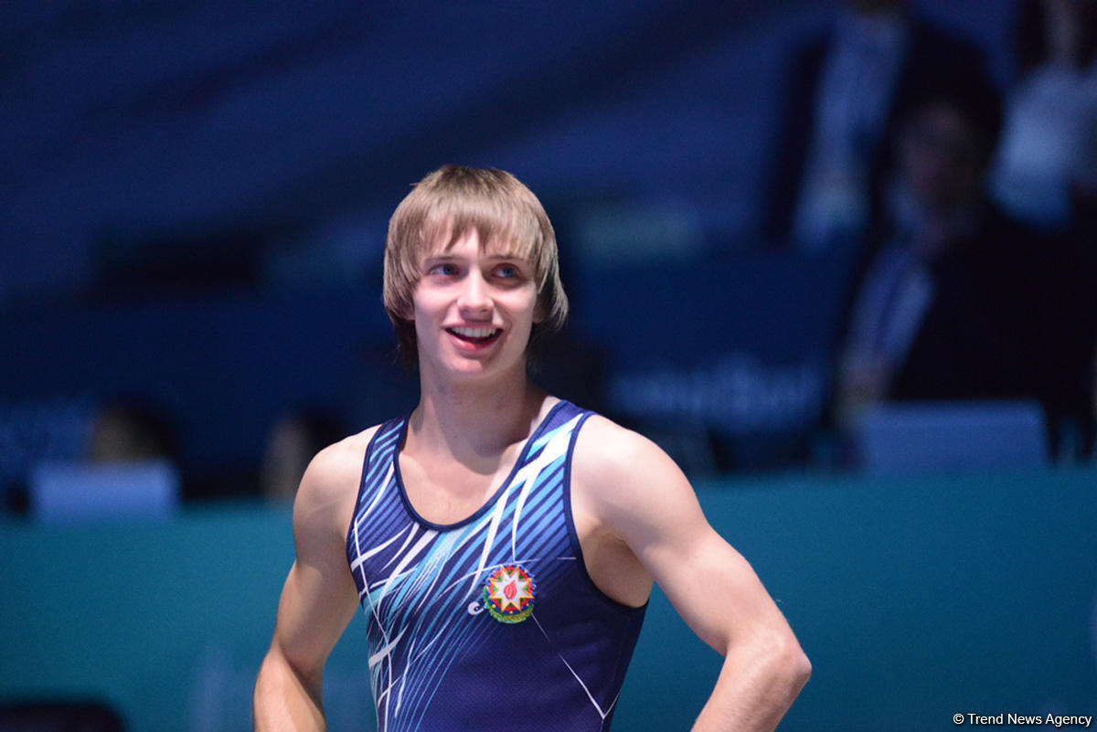 Azərbaycanlı gimnast Dünya kubokunda finala çıxıb (YENİLƏNİB) (FOTO)