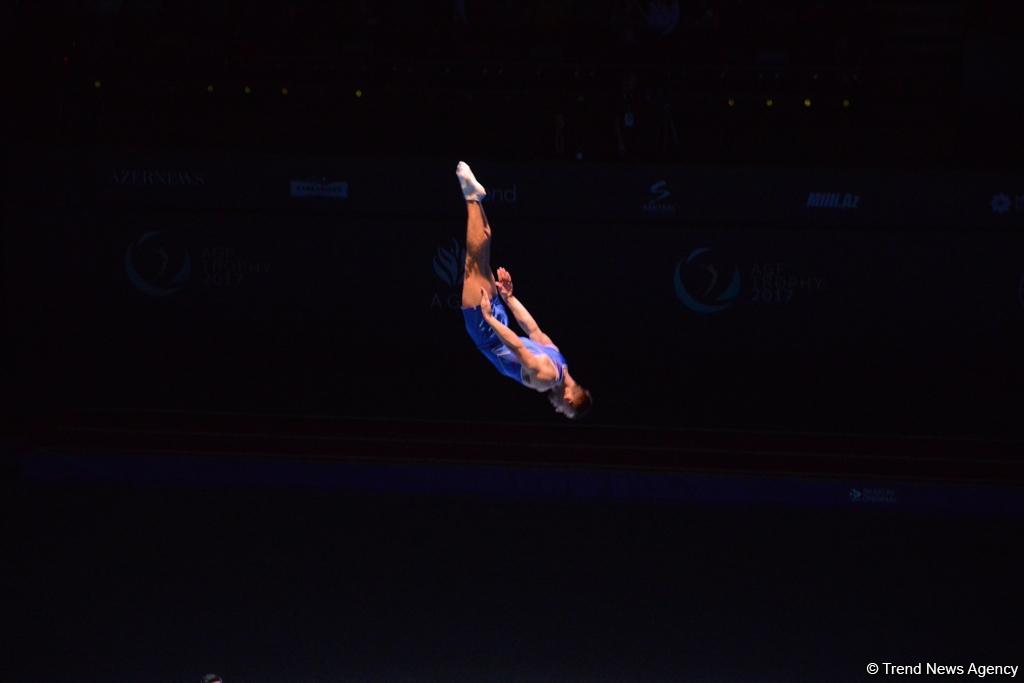 Azərbaycan gimnastı batut gimnastikası üzrə Dünya kubokunun finalına çıxıb (FOTO)