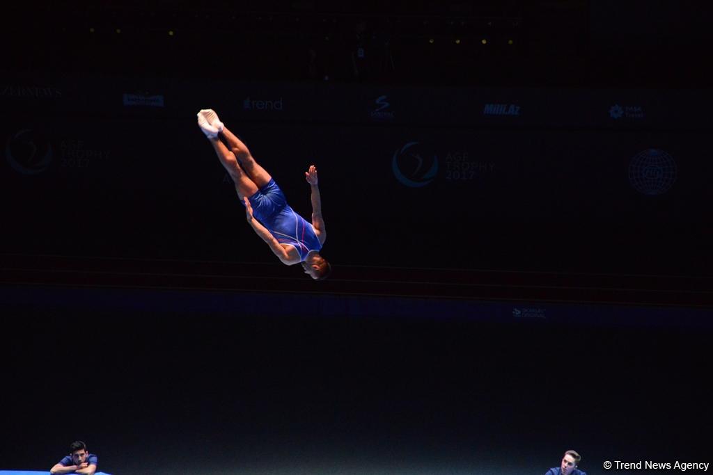 Azərbaycan gimnastı batut gimnastikası üzrə Dünya kubokunun finalına çıxıb (FOTO)