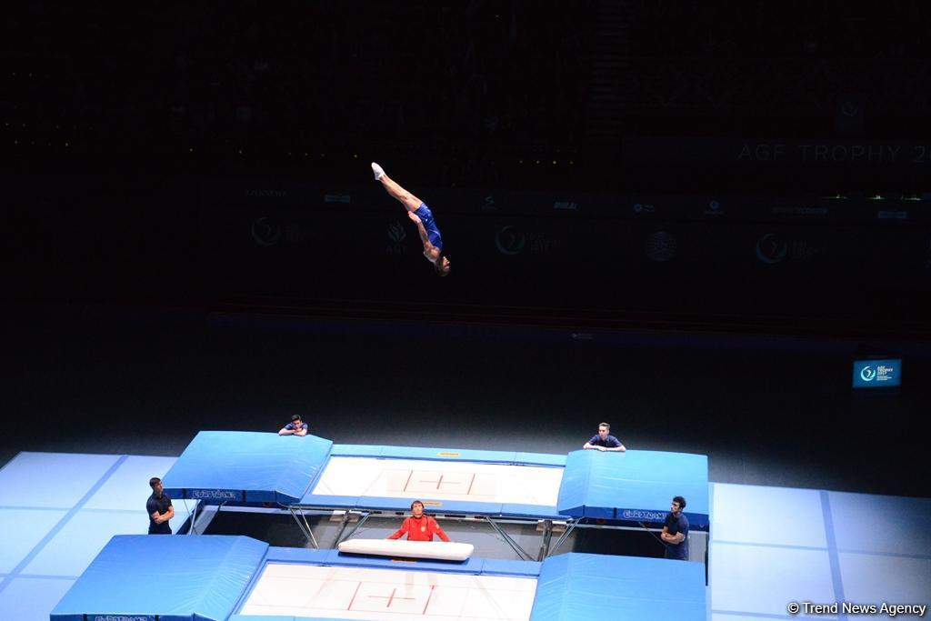Azərbaycan gimnastı batut gimnastikası üzrə Dünya kubokunun finalına çıxıb (FOTO)