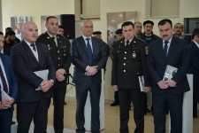 Aprel şəhidi olan heykəltəraşın sərgisinin açılışı olub (FOTO)
