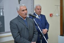 Aprel şəhidi olan heykəltəraşın sərgisinin açılışı olub (FOTO)