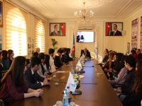 Bilik Fondunda Kamal Abdullanın dil dərsi keçirilib (FOTO)