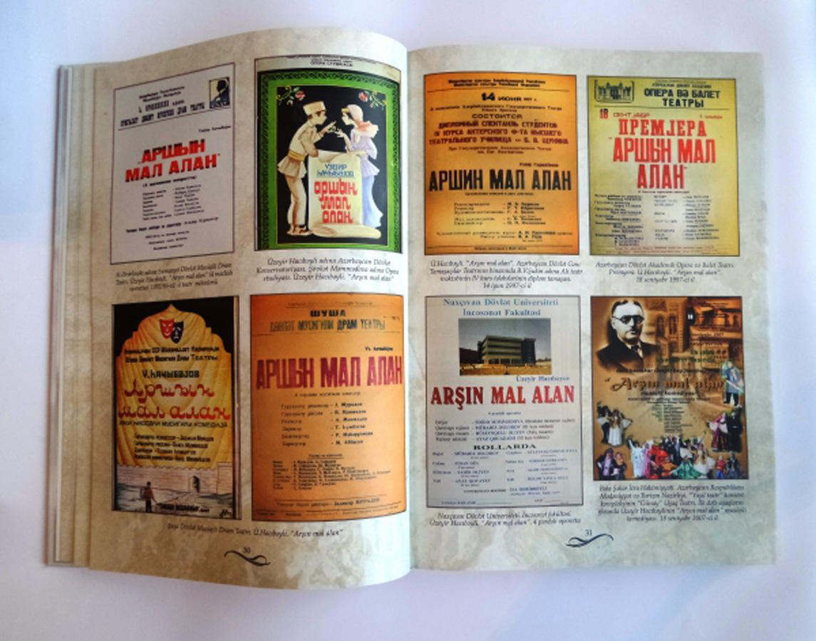 "Arşın mal alan"ın 100 illiyinə həsr edilmiş kitab çap olunub (FOTO)