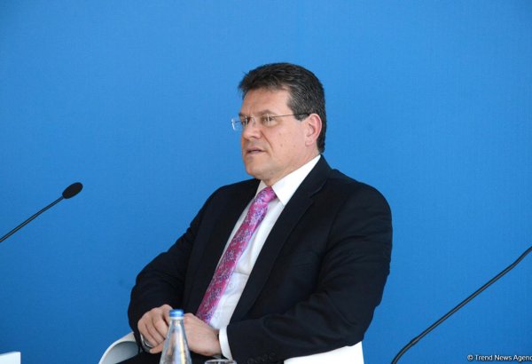 Maroş Şevçoviç: “Cənub Qaz Dəhlizi” hamı üçün faydalı olacaq (YENİLƏNİB)