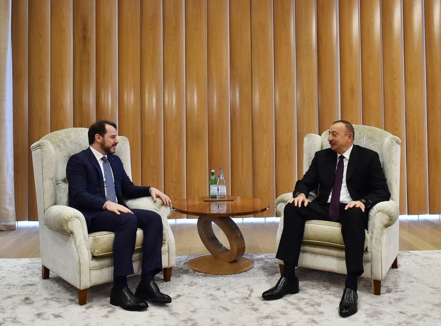 Prezident İlham Əliyev Türkiyənin energetika və təbii sərvətlər naziri ilə görüşüb (YENİLƏNİB)