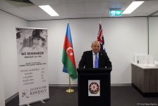Avstraliyada Xocalı soyqırımına həsr olunmuş tədbir keçirilib (FOTO)