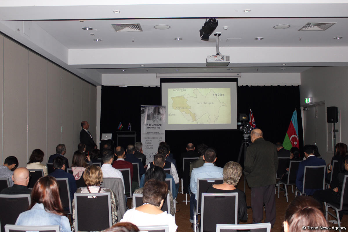 Avstraliyanın Melburn şəhərində Xocalı soyqırımı qurbanları anılıb (FOTO)