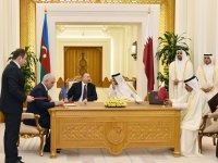 Azərbaycan və Qətər arasında 6 sənəd imzalandı (FOTO) (YENİLƏNİB)