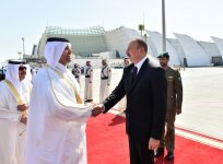 Prezident İlham Əliyevin Qətərə rəsmi səfəri başa çatıb (FOTO) (YENİLƏNİB)