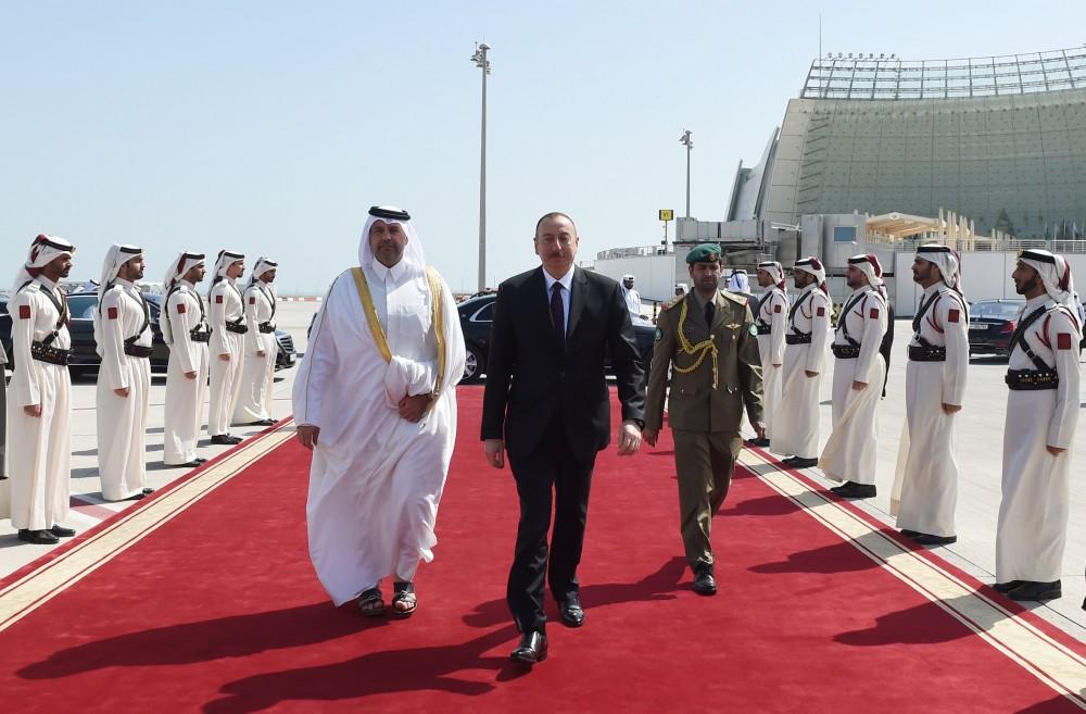 Prezident İlham Əliyevin Qətərə rəsmi səfəri başa çatıb (FOTO) (YENİLƏNİB)