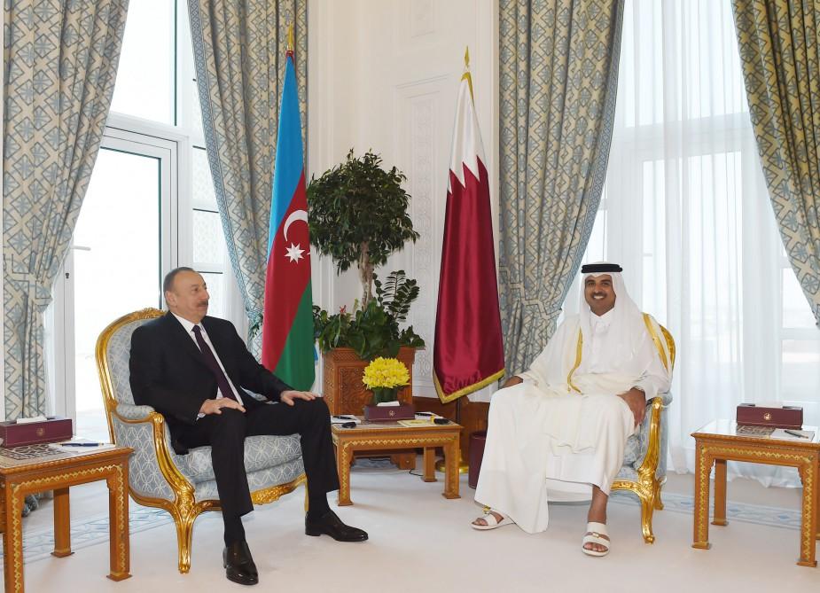 Azərbaycan və Qətər arasında 6 sənəd imzalandı (FOTO) (YENİLƏNİB)