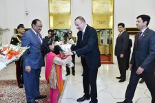 Prezident İlham Əliyev Pakistan dövlətinin başçısı adından verilən şam yeməyində iştirak edib (FOTO)