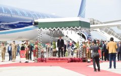 Prezident İlham Əliyev Pakistana səfərə gəlib (FOTO)