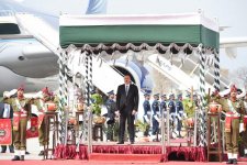 Prezident İlham Əliyev Pakistana səfərə gəlib (FOTO)