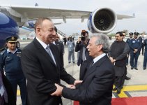 Prezident İlham Əliyev Pakistana səfərə gəlib (FOTO)