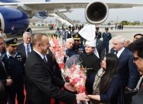 Prezident İlham Əliyev Pakistana səfərə gəlib (FOTO)