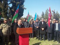 Şəhid Zülfü Qədimov Beyləqanda dəfn edildi (FOTO)
