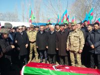 Şəhid Zülfü Qədimov Beyləqanda dəfn edildi (FOTO)