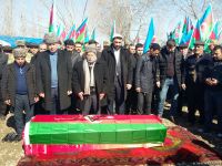 Şəhid Zülfü Qədimov Beyləqanda dəfn edildi (FOTO)