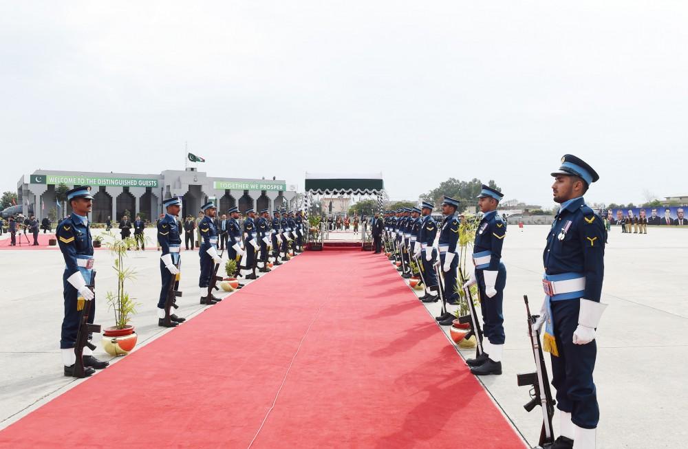 Prezident İlham Əliyev Pakistana səfərə gəlib (FOTO)