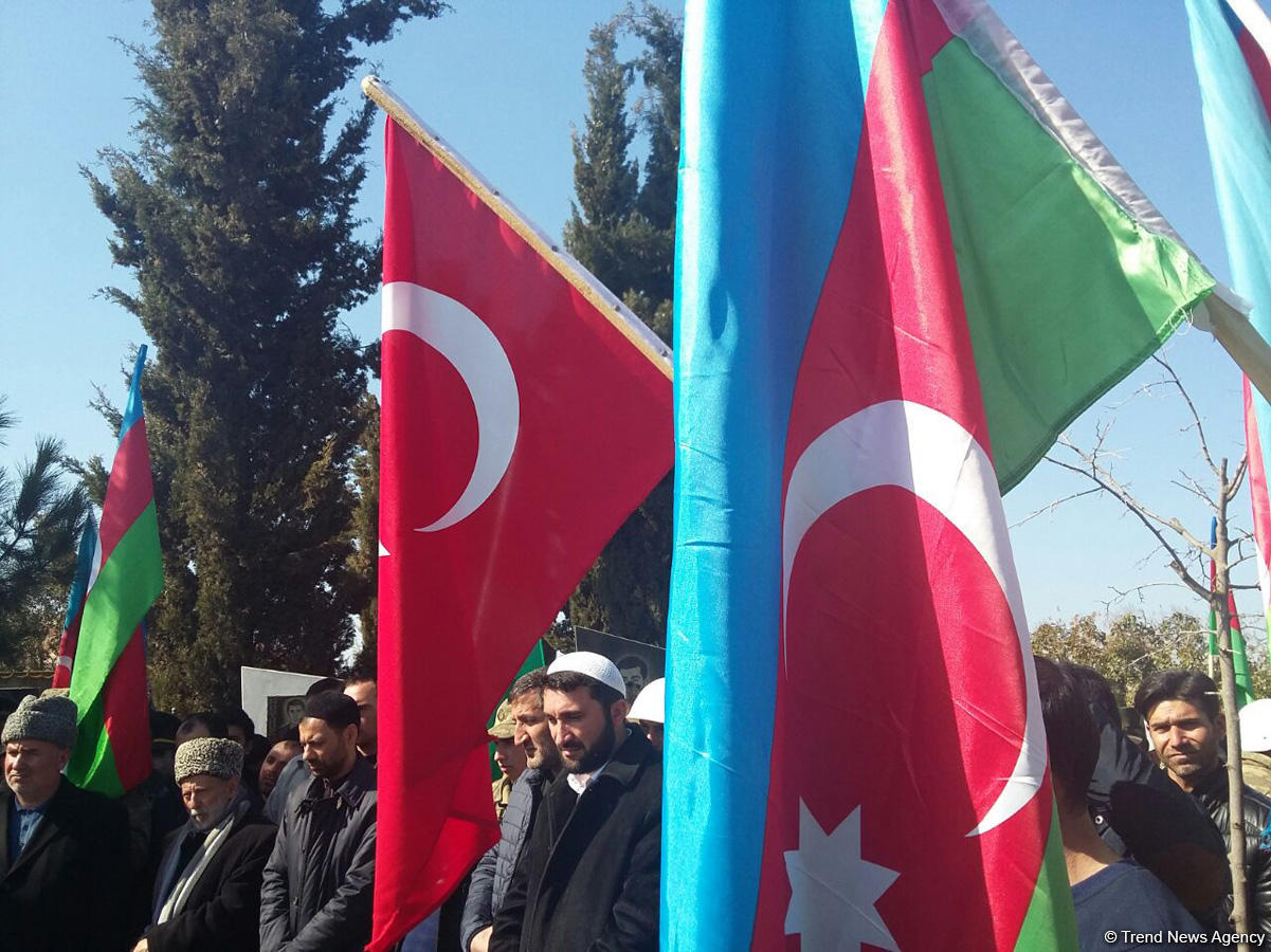 Şəhid Zülfü Qədimov Beyləqanda dəfn edildi (FOTO)
