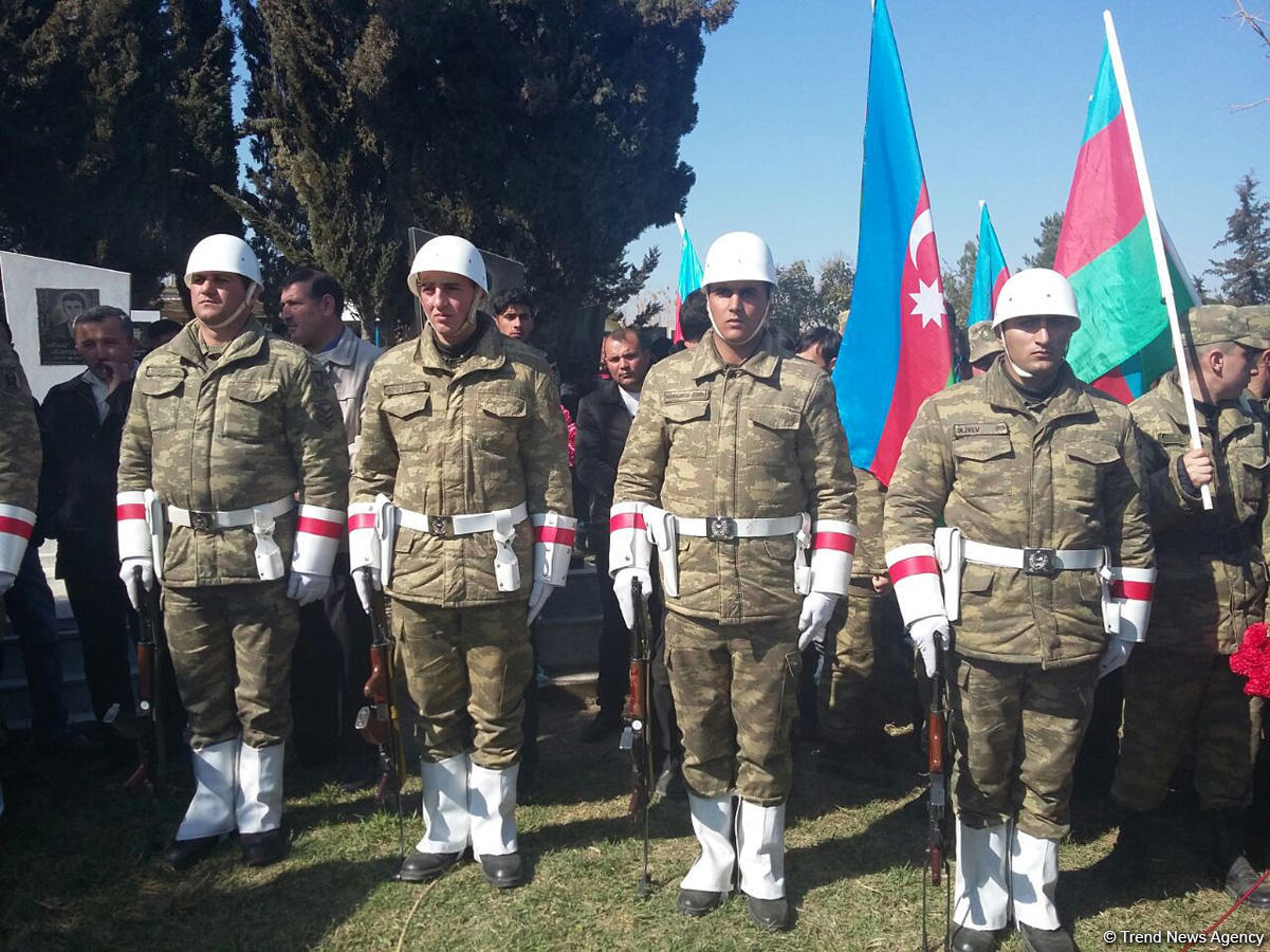 Şəhid Zülfü Qədimov Beyləqanda dəfn edildi (FOTO)