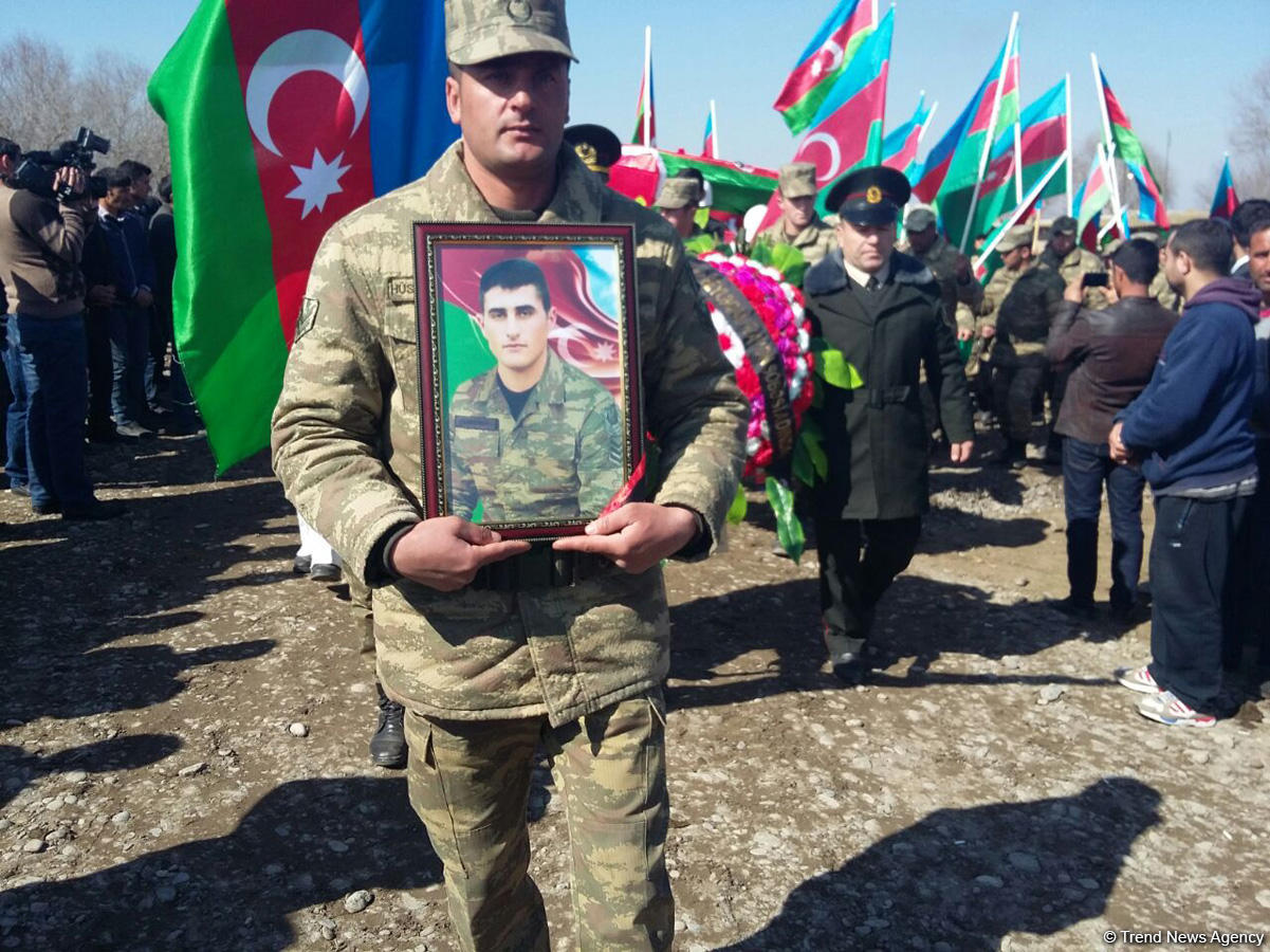 Şəhid Zülfü Qədimov Beyləqanda dəfn edildi (FOTO)