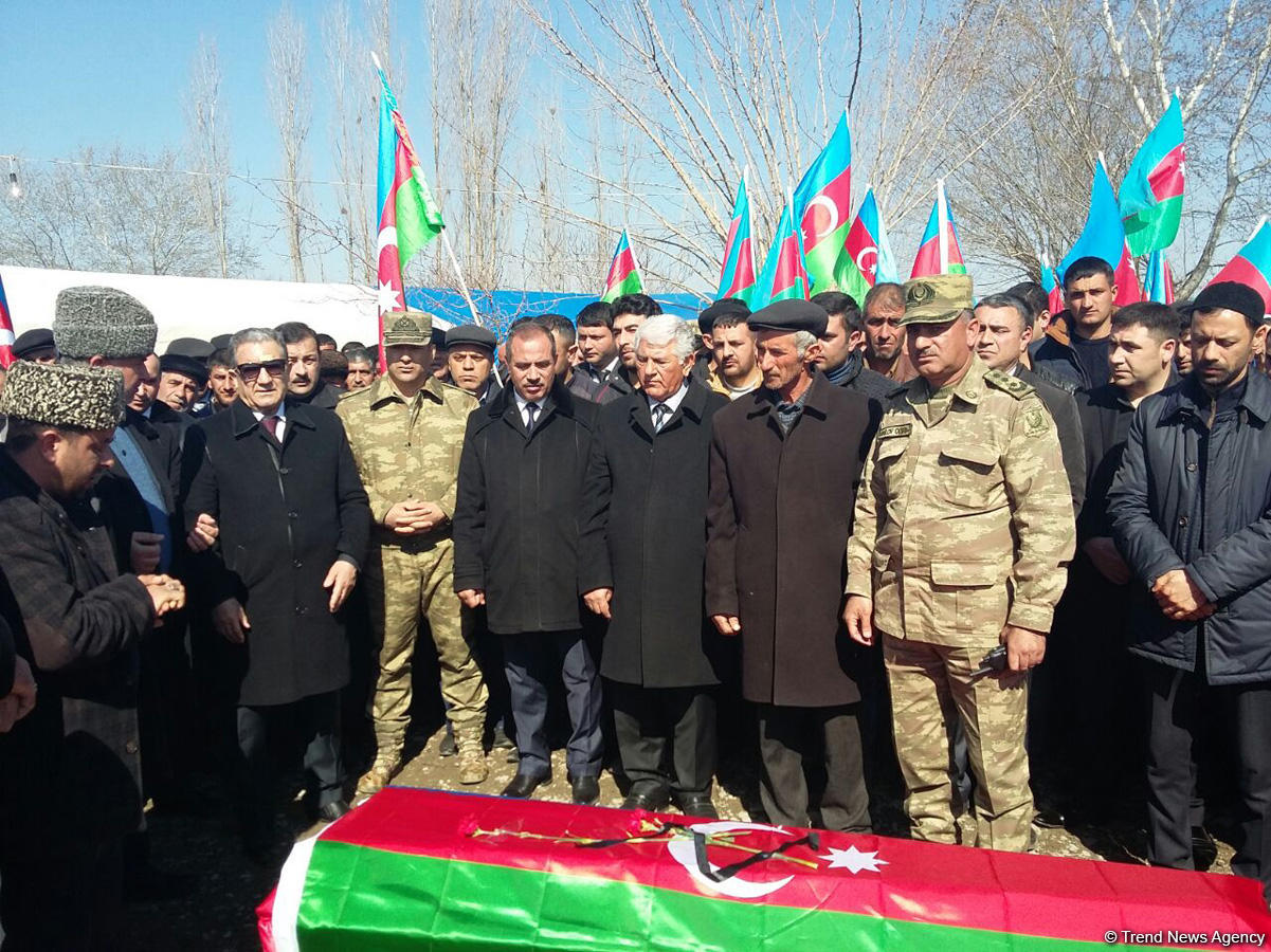 Şəhid Zülfü Qədimov Beyləqanda dəfn edildi (FOTO)
