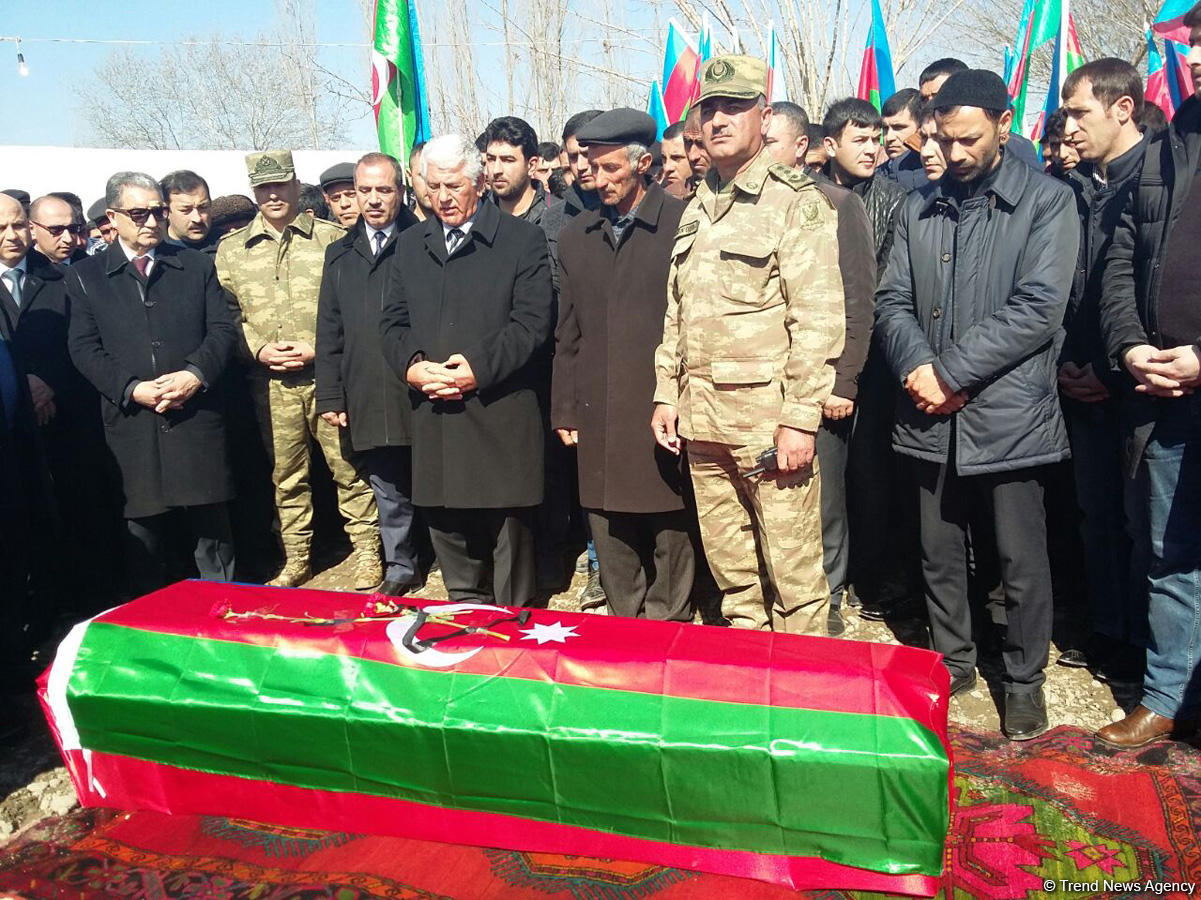 Şəhid Zülfü Qədimov Beyləqanda dəfn edildi (FOTO)
