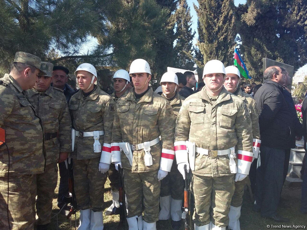 Şəhid Zülfü Qədimov Beyləqanda dəfn edildi (FOTO)