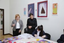Azərbaycanın Birinci vitse-prezidenti Bilgəhdəki inteqrasiya təlimli internat məktəbinin yenidənqurmadan sonra açılışında iştirak edib (FOTO)