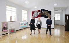 Azərbaycanın Birinci vitse-prezidenti Bilgəhdəki inteqrasiya təlimli internat məktəbinin yenidənqurmadan sonra açılışında iştirak edib (FOTO)