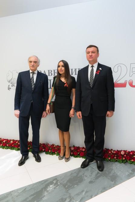 Leyla Əliyeva Moskvada Xocalı soyqırımının ildönümünə həsr olunmuş "Əbədi xatirə" adlı gecədə iştirak edib (FOTO)