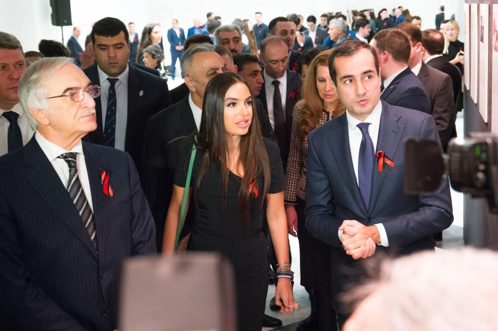 Leyla Əliyeva Moskvada Xocalı soyqırımının ildönümünə həsr olunmuş "Əbədi xatirə" adlı gecədə iştirak edib (FOTO)