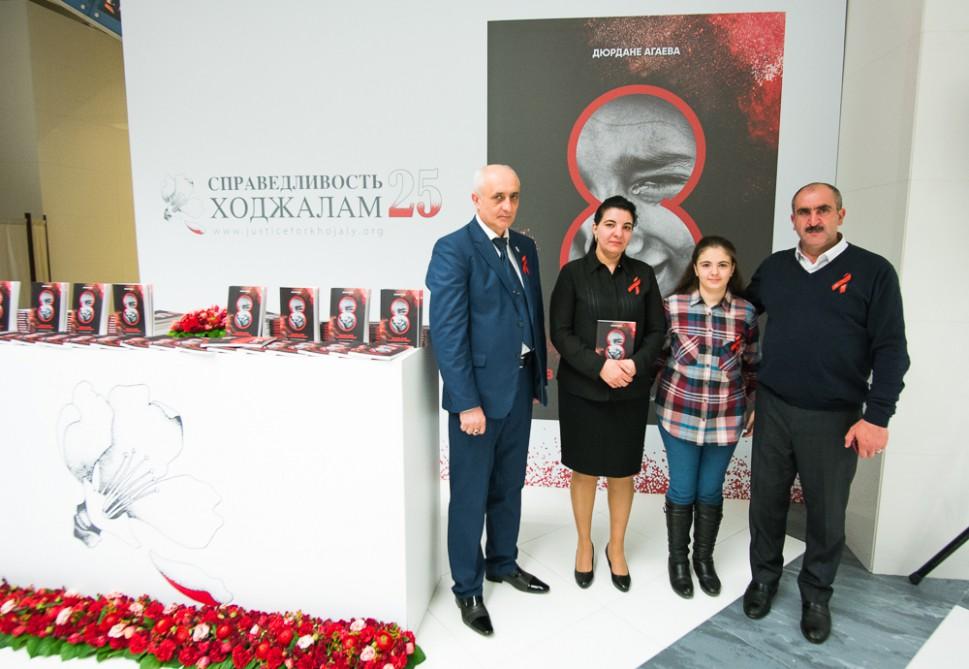 Leyla Əliyeva Moskvada Xocalı soyqırımının ildönümünə həsr olunmuş "Əbədi xatirə" adlı gecədə iştirak edib (FOTO)