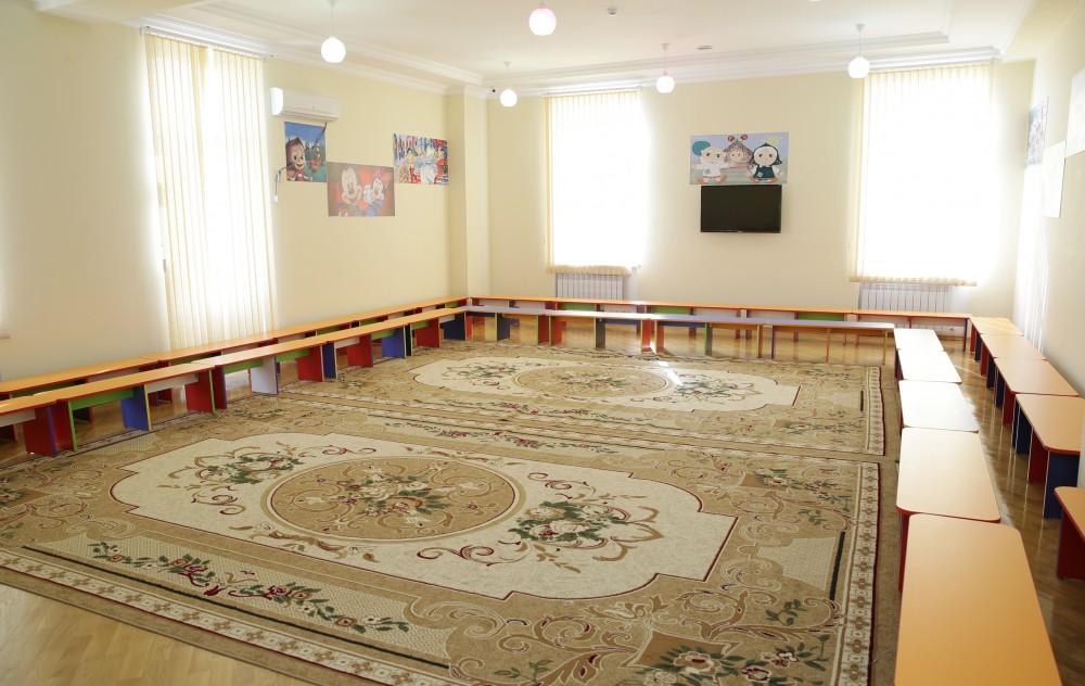 Birinci vitse-prezident Mehriban Əliyeva Pirşağıda körpələr evi-uşaq bağçasının açılışını edib (FOTO)