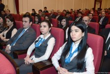 Bakıda "Terrorçuluğa, ekstremizmə və radikalizmə qarşı mübarizədə gənclərin rolu" mövzusunda konfrans keçirilib (FOTO)