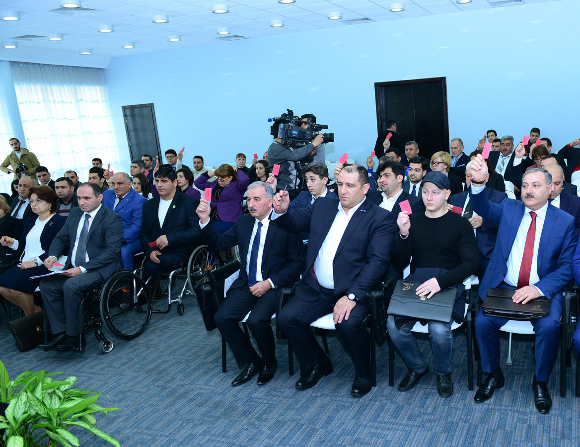 İlham Zəkiyev Milli Paralimpiya Komitəsinin vitse-prezidenti oldu (FOTO)