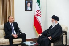 Prezident İlham Əliyevin və İranın Ali Rəhbərinin görüşü olub (FOTO) (YENİLƏNİB)