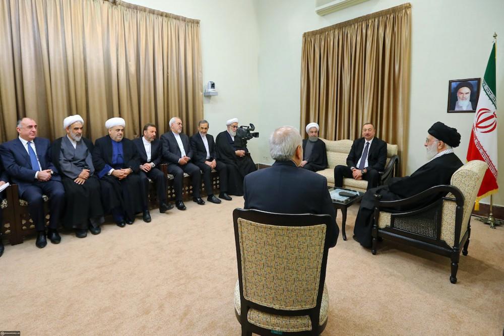 Prezident İlham Əliyevin və İranın Ali Rəhbərinin görüşü olub (FOTO) (YENİLƏNİB)