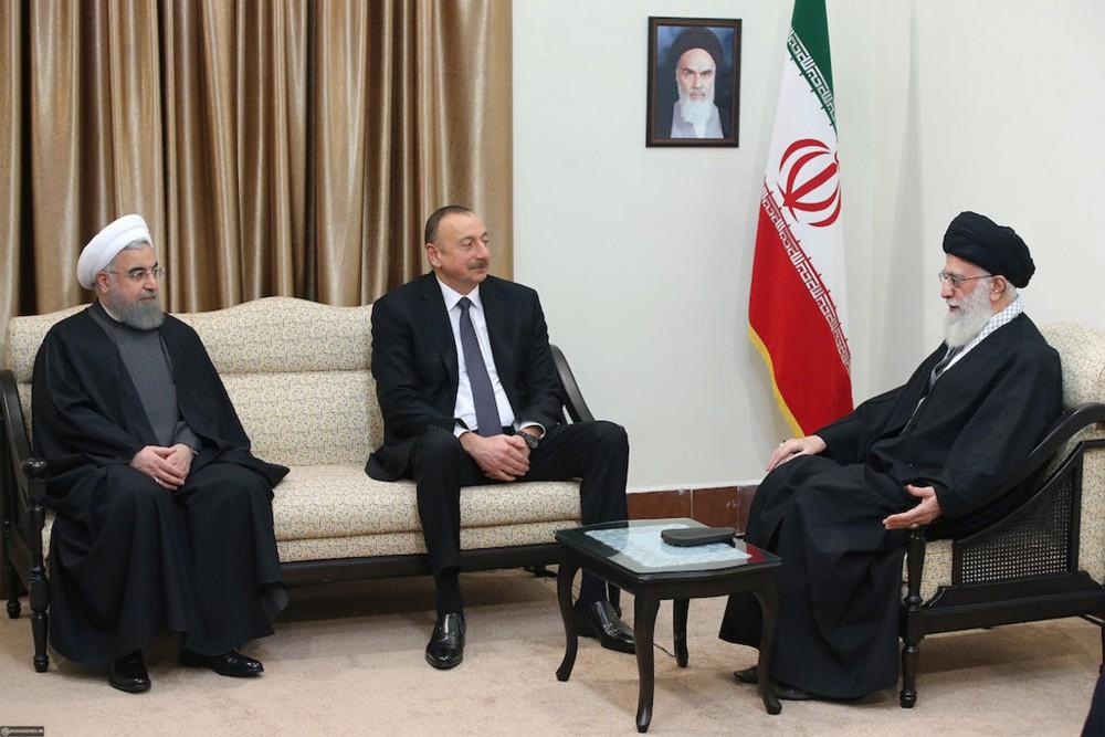 Prezident İlham Əliyevin və İranın Ali Rəhbərinin görüşü olub (FOTO) (YENİLƏNİB)