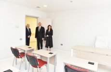 Prezident İlham Əliyev və Birinci xanım Mehriban Əliyeva "Ürək Mərkəzi"nin açılışında iştirak ediblər (FOTO) (YENİLƏNİB-2)