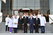 Prezident İlham Əliyev və Birinci xanım Mehriban Əliyeva "Ürək Mərkəzi"nin açılışında iştirak ediblər (FOTO) (YENİLƏNİB-2)