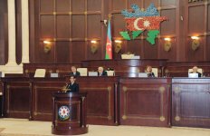Birinci vitse-prezident Mehriban Əliyeva: "Azərbaycanın müstəqilliyinin qorunması, ölkəmizin hərtərəfli inkişafı üçün tam gücümlə çalışacağam" (YENİLƏNİB-2) (FOTO)