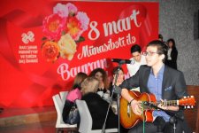 8 mart - Beynəlxalq Qadınlar günü ilə bağlı konsert keçirilib (FOTO)