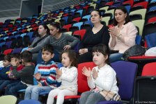 Bakıda idman gimnastikası üzrə Dünya kubokunun iştirakçılarının yoxlama məşqi keçirilib (FOTO)