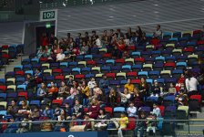 Bakıda idman gimnastikası üzrə Dünya kubokunun iştirakçılarının yoxlama məşqi keçirilib (FOTO)