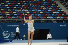 Bakıda idman gimnastikası üzrə Dünya kubokunun iştirakçılarının yoxlama məşqi keçirilib (FOTO)